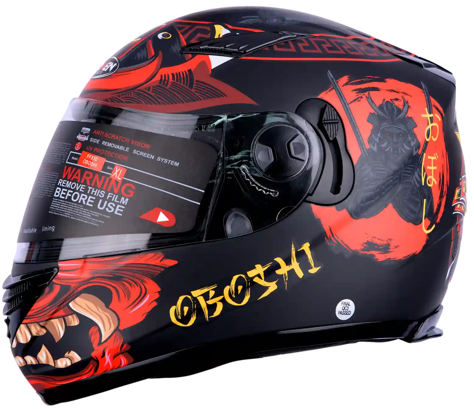 CASCO HOKEN 830 OBOSHI ROJO MATE